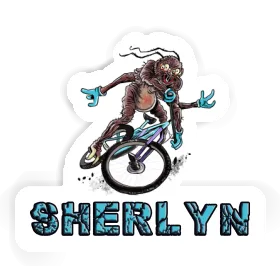 Sticker Sherlyn Mountainbiker Image