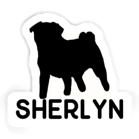 Sherlyn Sticker Pug Image