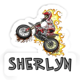 Sherlyn Sticker Motocrosser Image