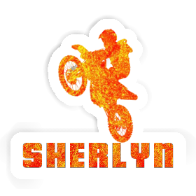 Motocross Rider Sticker Sherlyn Image