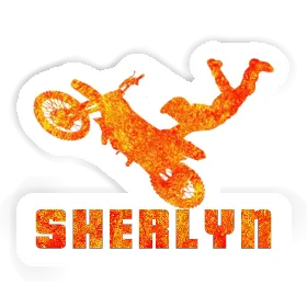 Sherlyn Sticker Motocross Jumper Image