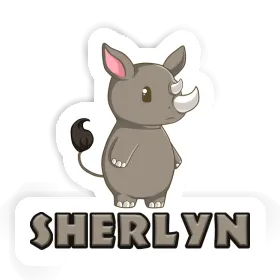 Sticker Rhino Sherlyn Image