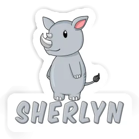 Sticker Rhino Sherlyn Image