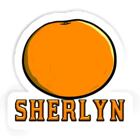 Sticker Sherlyn Orange Image