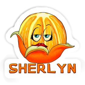 Sherlyn Sticker Orange Image