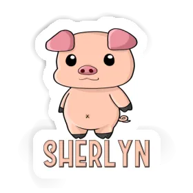 Sherlyn Sticker Piglet Image