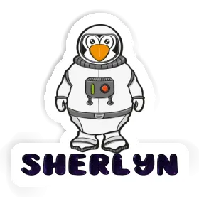 Astronaut Sticker Sherlyn Image