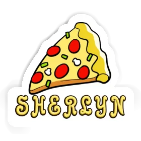 Sticker Sherlyn Pizza Image