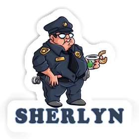 Police Officer Sticker Sherlyn Image