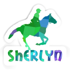 Horse Rider Sticker Sherlyn Image