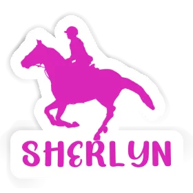 Sticker Horse Rider Sherlyn Image