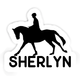 Sticker Horse Rider Sherlyn Image