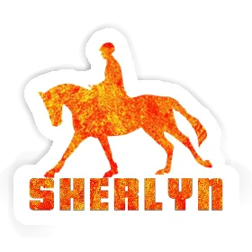 Sticker Sherlyn Horse Rider Image