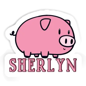 Sherlyn Sticker Pig Image