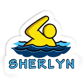 Sticker Sherlyn Swimmer Image