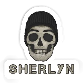 Sticker Sherlyn Skull Image