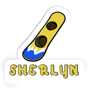 Sherlyn Sticker Wakeboard Image