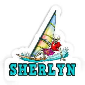 Sherlyn Sticker Windsurfer Image