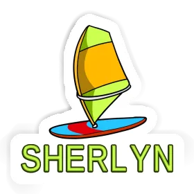 Sticker Sherlyn Windsurf Board Image