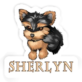 Sticker Sherlyn Yorkshire Terrier Image