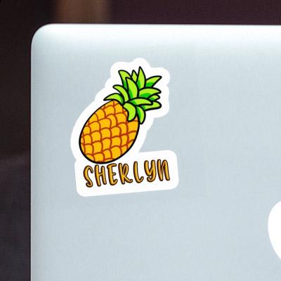 Ananas Autocollant Sherlyn Laptop Image