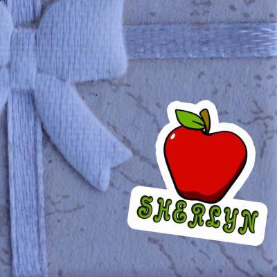 Apple Sticker Sherlyn Notebook Image