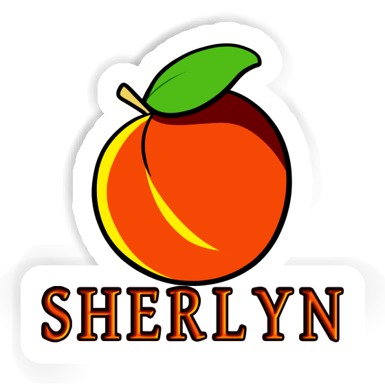 Apricot Sticker Sherlyn Laptop Image