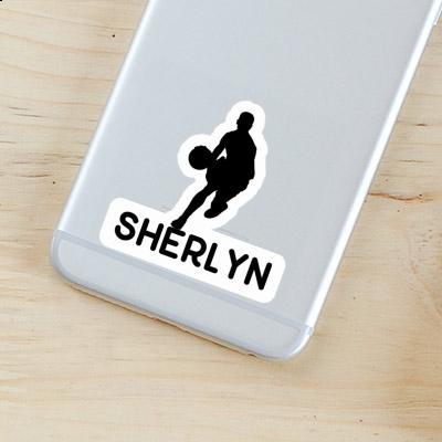 Sherlyn Sticker Basketball Player Notebook Image