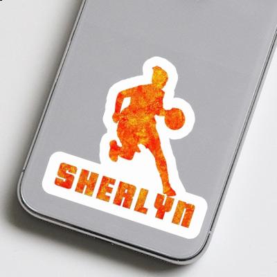 Sticker Basketball Player Sherlyn Laptop Image