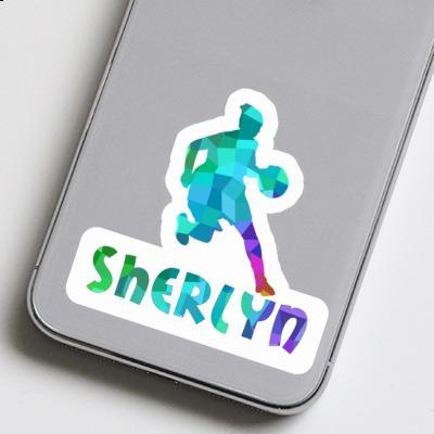 Sticker Sherlyn Basketballspielerin Gift package Image