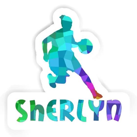 Sticker Sherlyn Basketballspielerin Gift package Image