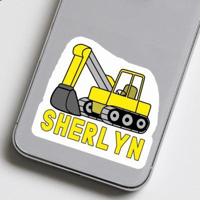 Sherlyn Sticker Excavator Laptop Image