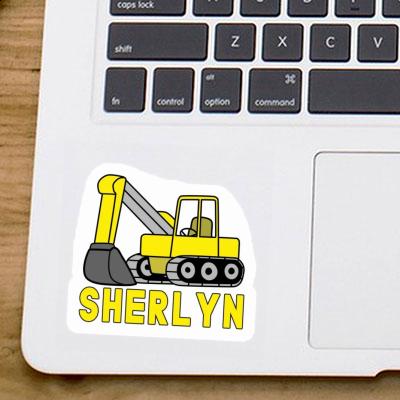 Sherlyn Sticker Excavator Notebook Image