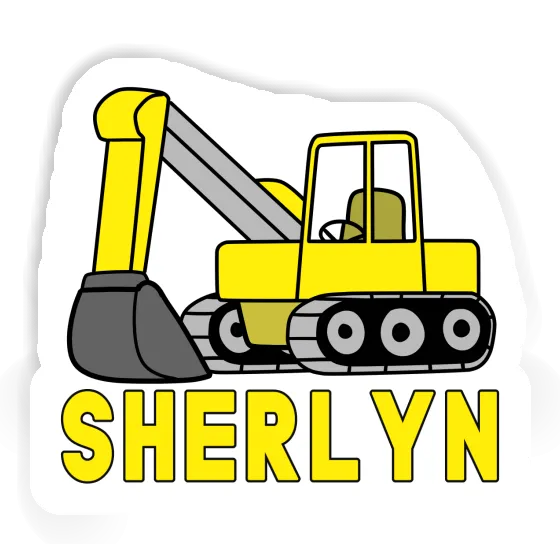 Sherlyn Sticker Excavator Image