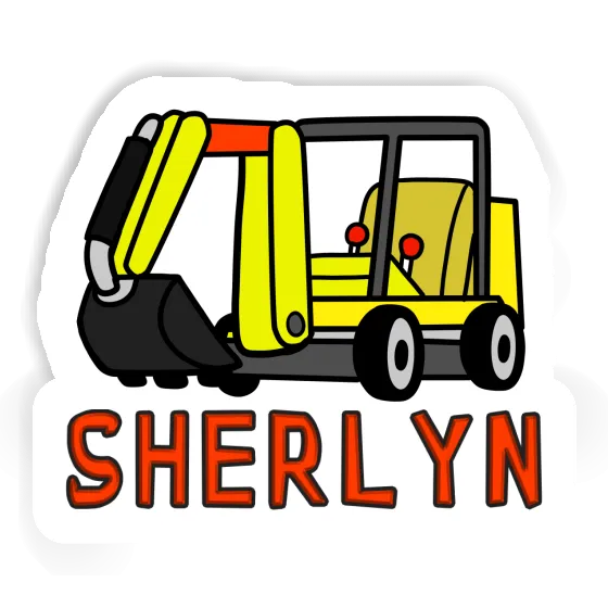 Mini-Excavator Sticker Sherlyn Image