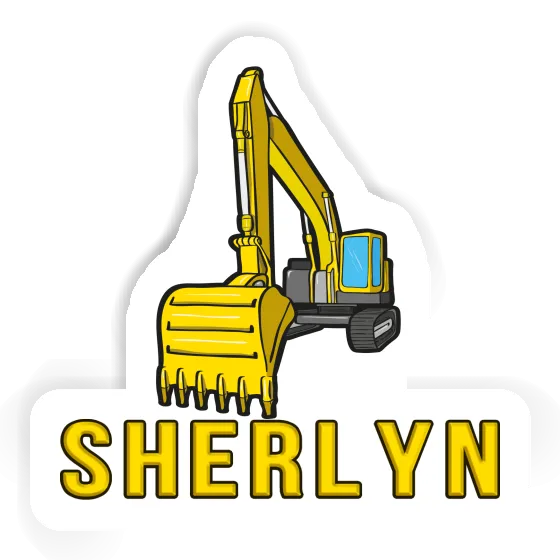 Sticker Excavator Sherlyn Gift package Image