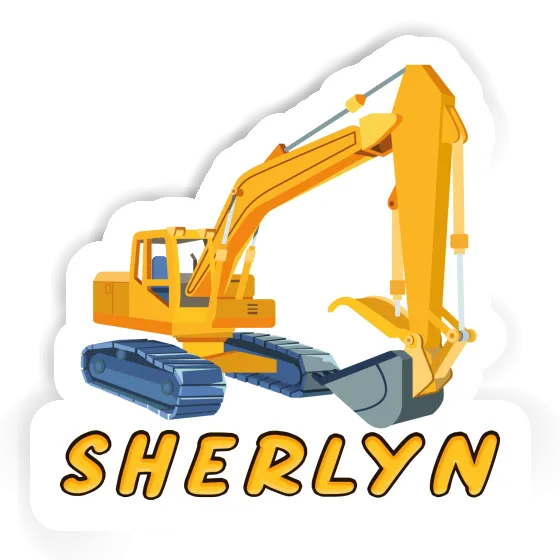 Sticker Excavator Sherlyn Image