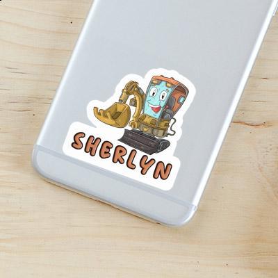 Sticker Sherlyn Excavator Image