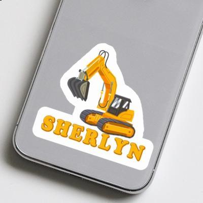 Sherlyn Sticker Excavator Image