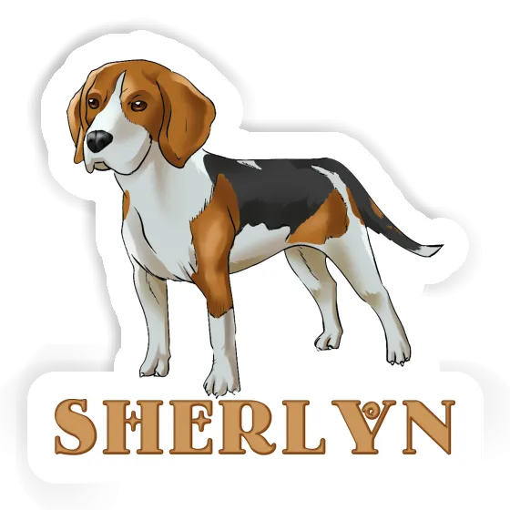 Sherlyn Sticker Beagle Dog Image