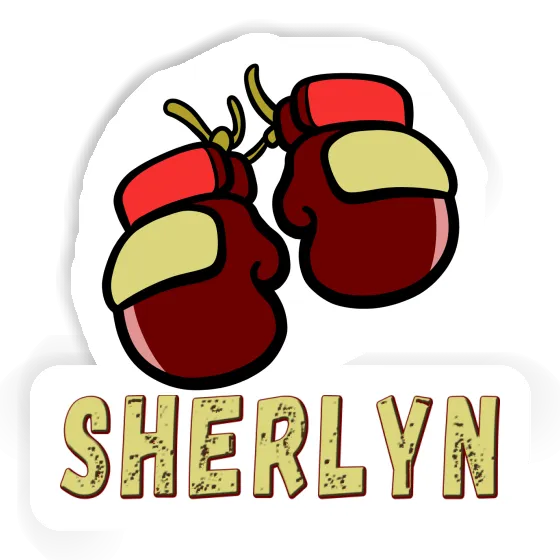 Sticker Sherlyn Boxing Glove Notebook Image