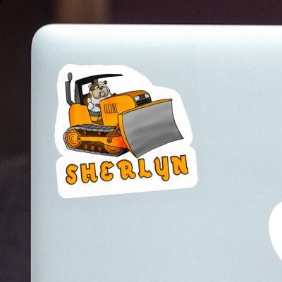 Sticker Bulldozer Sherlyn Image