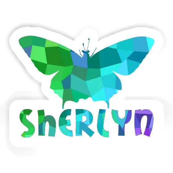 Butterfly Sticker Sherlyn Laptop Image