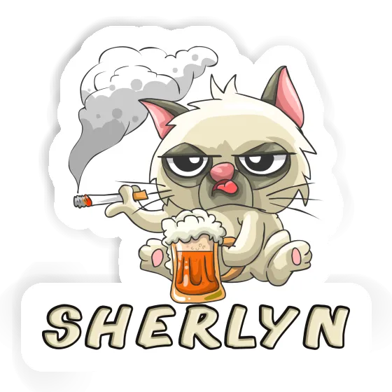 Sticker Bad Cat Sherlyn Gift package Image