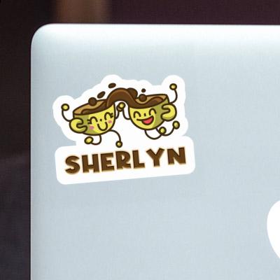 Sticker Coffee Sherlyn Image