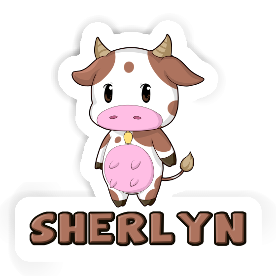 Sticker Cow Sherlyn Notebook Image