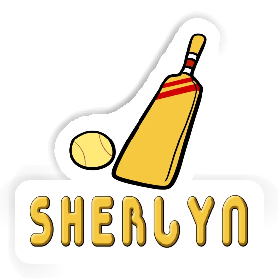 Sherlyn Sticker Cricket Bat Gift package Image