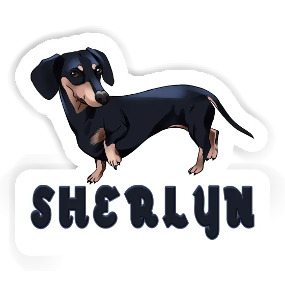 Sherlyn Sticker Dachshund Image