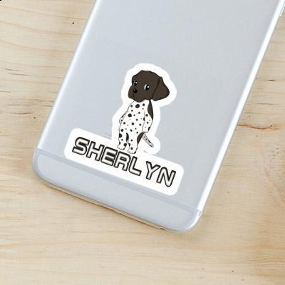 Sticker Sherlyn German Shorthaired Pointer Gift package Image