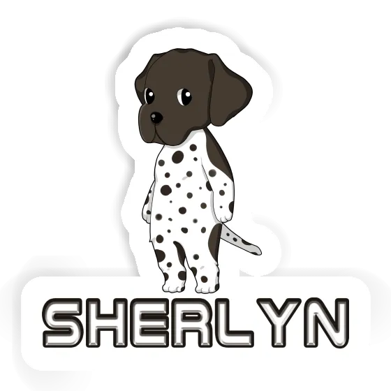 Sticker Sherlyn German Shorthaired Pointer Laptop Image